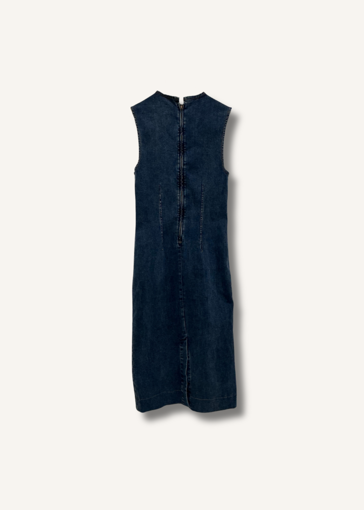 Reformation Jeans Kendi Denim Midi Dress