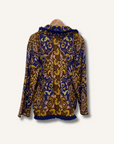 Farm Rio Glam Tapestry Knit Blazer
