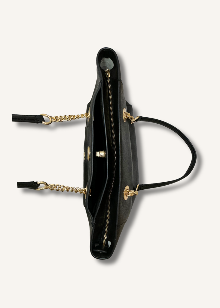 Coach Turnlock Chain Tote