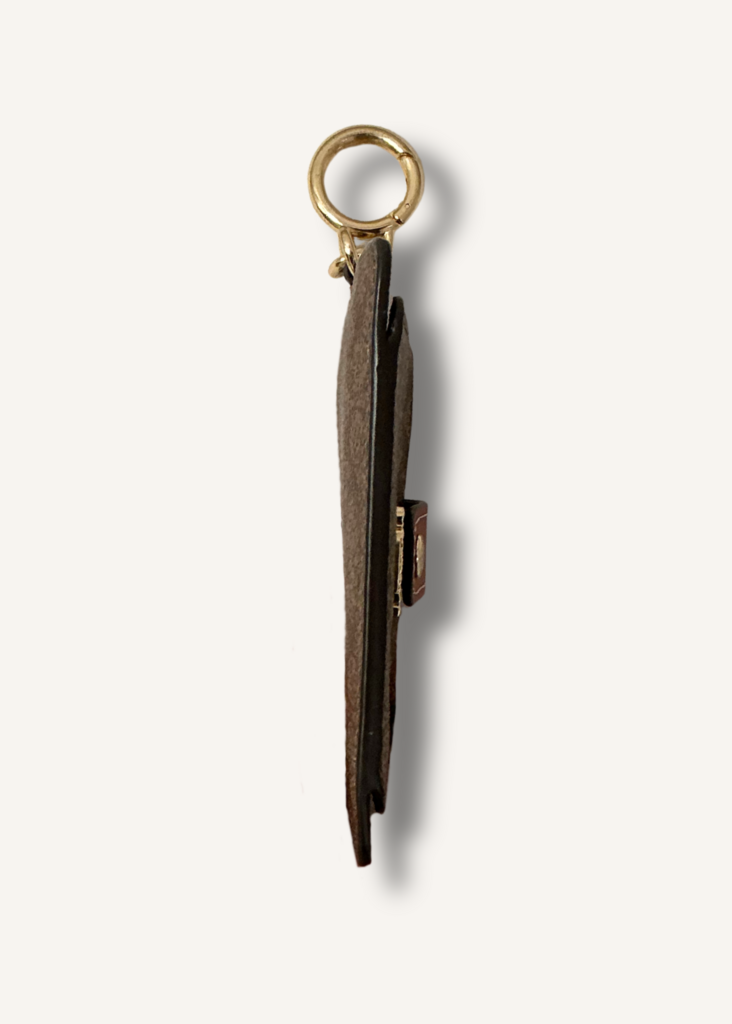 Coach Brown Keychain Wallet