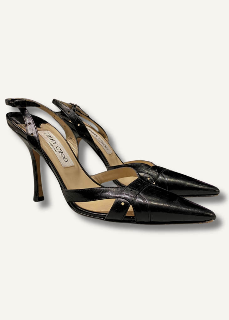 Jimmy Choo Cutout Slingback Heels
