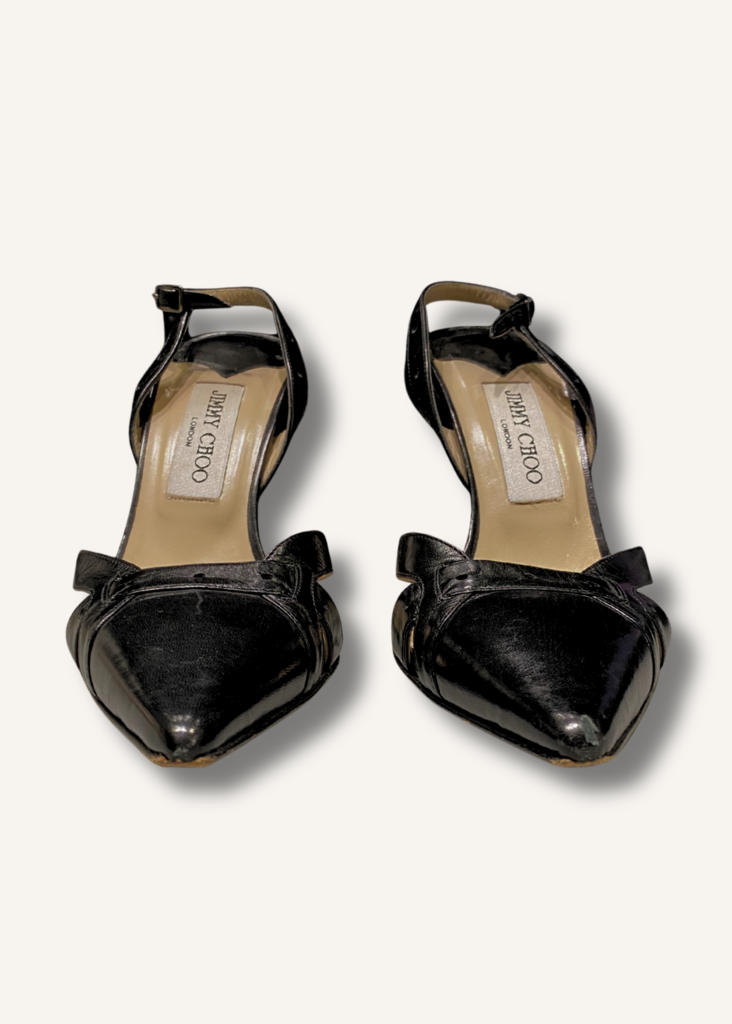 Jimmy Choo Cutout Slingback Heels