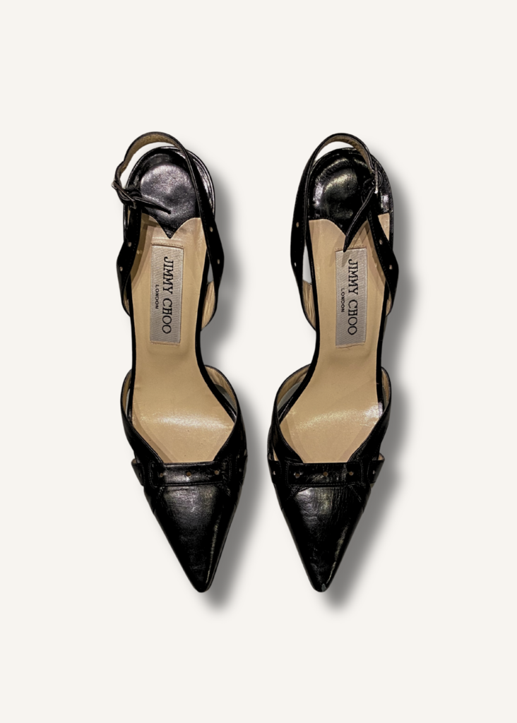 Jimmy Choo Cutout Slingback Heels