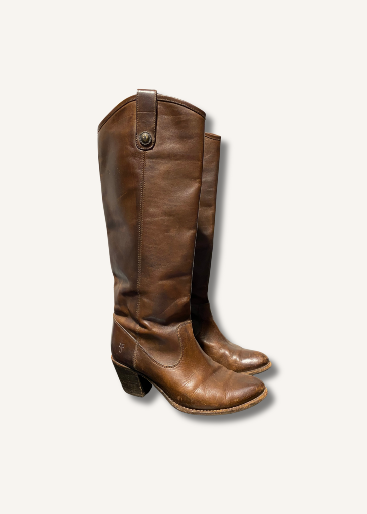 Frye Jackie Leather Knee-High Boots