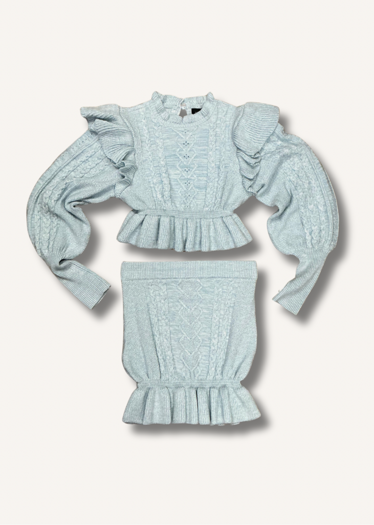 Majorelle Langley Cable Ruffle Set