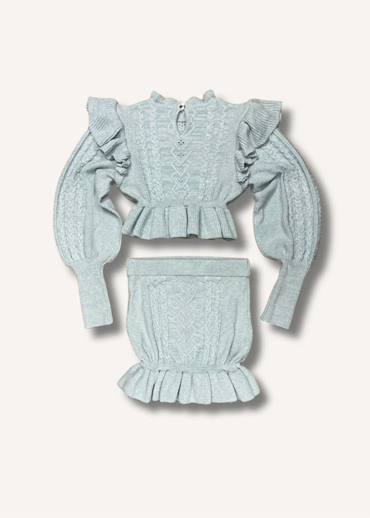 Majorelle Langley Cable Ruffle Set