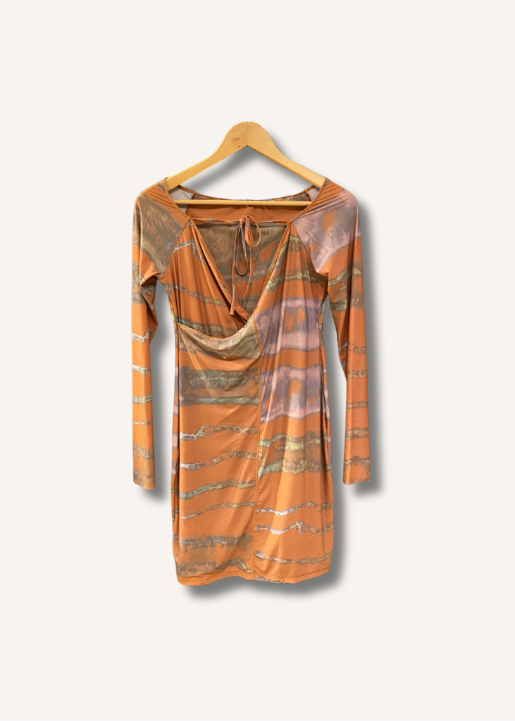 Skims Jelly Sheer Off the Shoulder Dress