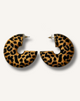 Mignonne Gavigan Leopard Mega Hoop