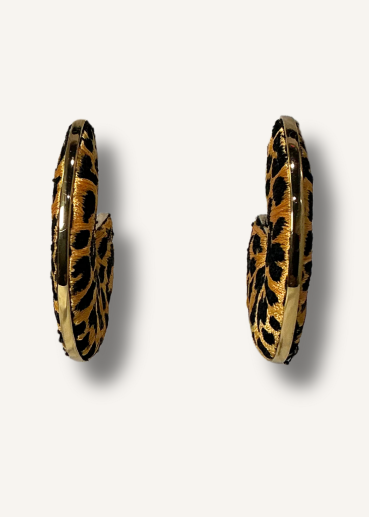 Mignonne Gavigan Leopard Mega Hoop