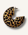Mignonne Gavigan Leopard Mega Hoop