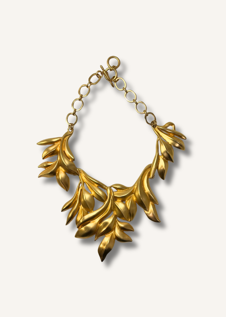 Leaves Statement Necklace