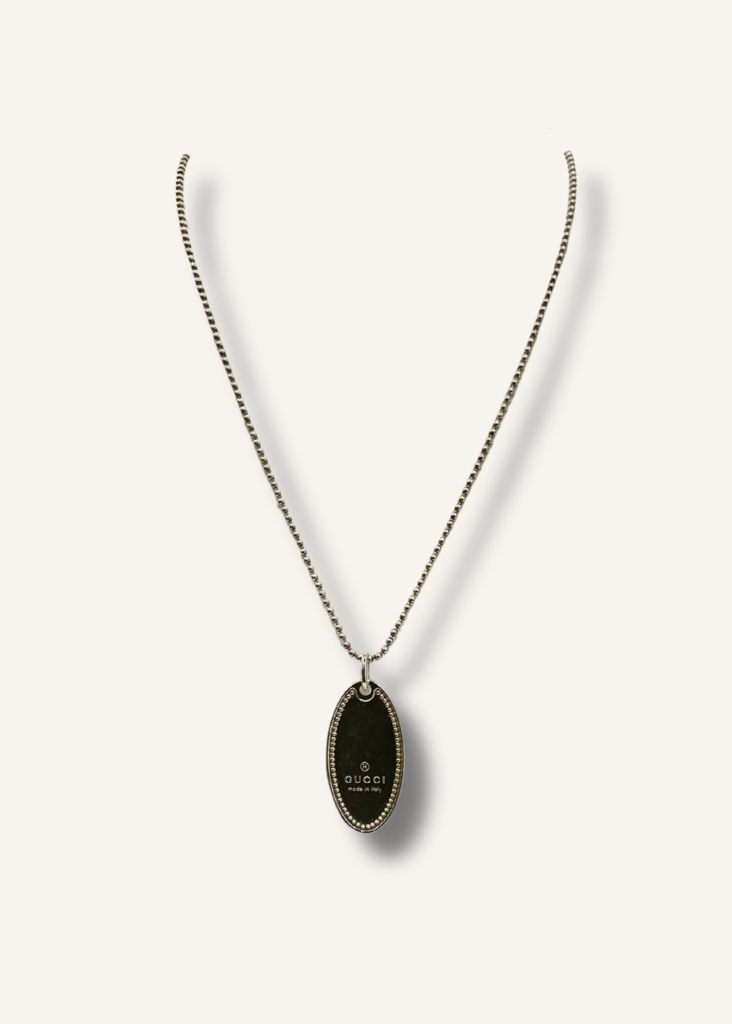 Gucci Oval Pendant Necklace