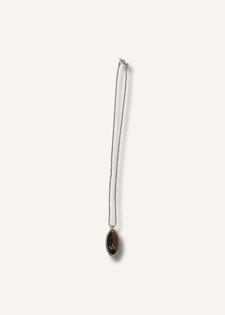 Gucci Oval Pendant Necklace