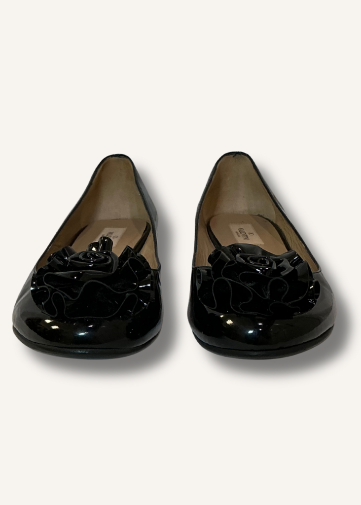 Valentino Rosette Flats