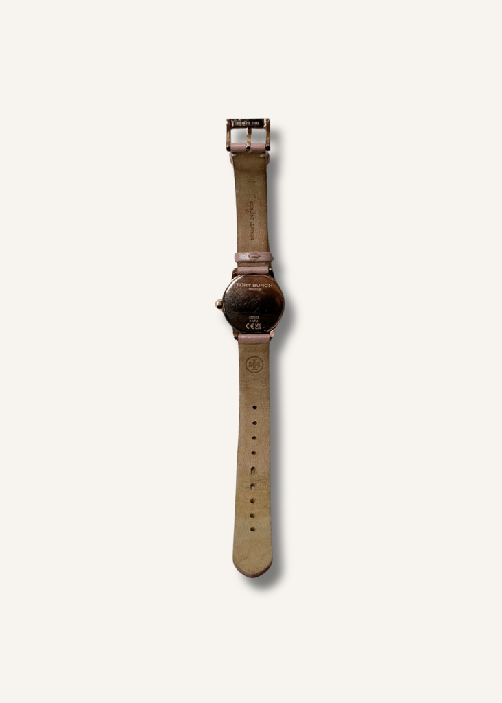 Tory Burch Gigi Leather Strap Watch