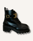 Tods Chain-Detail Lace-Up Boots