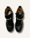 Tods Chain-Detail Lace-Up Boots