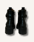 Tods Chain-Detail Lace-Up Boots