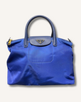 Prada Tessuto Nylon Saffiano Tote Bag
