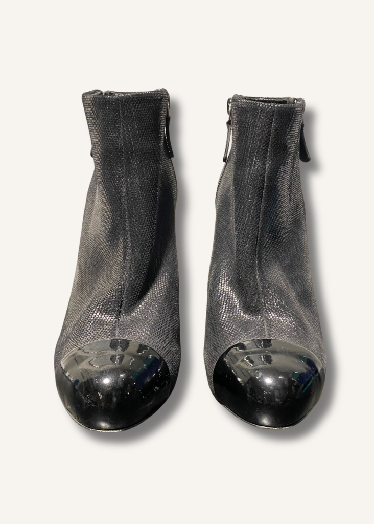 Chanel Cap Toe Booties