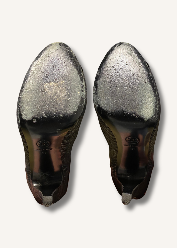 Chanel Cap Toe Booties