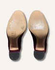 Gianvito Rossi Fiona Boucle Knit Ankle Boots