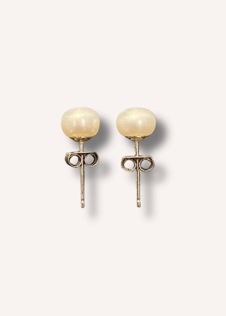 Pearl Stud Earrings