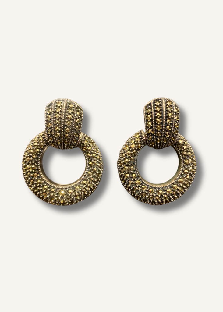 Judith Jack Wreath Earrings
