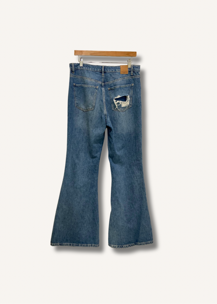 We The Free New Dawn Flare Destruction Jeans