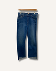 Mother Insider Crop Step Fray