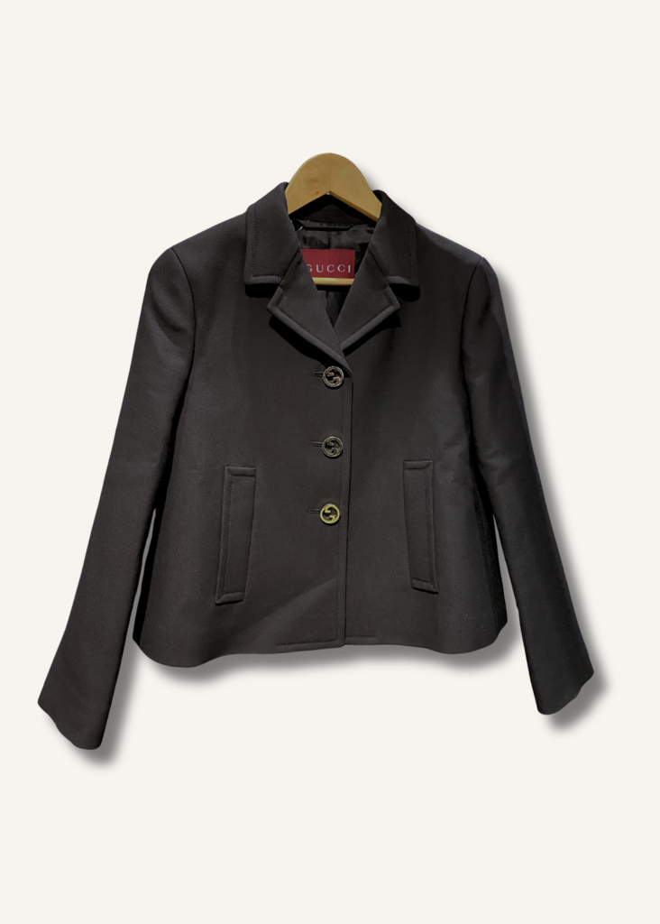 Gucci Wool Crépe Jacket