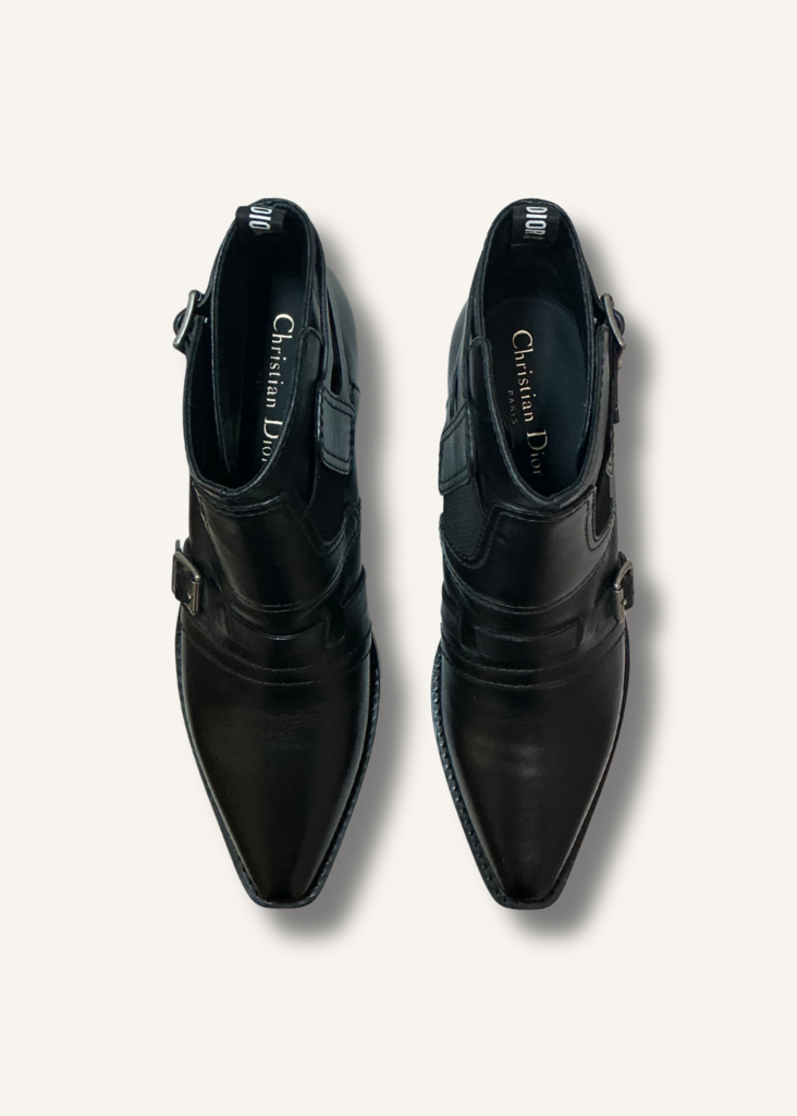 Dior Saddle Ankle Boots