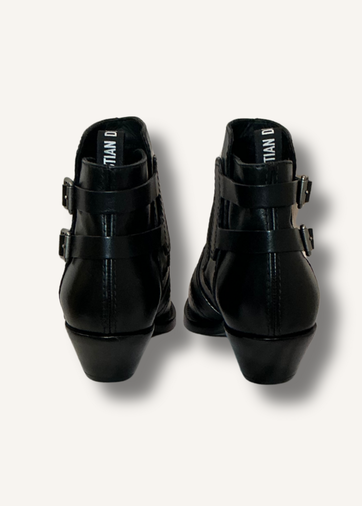 Dior Saddle Ankle Boots