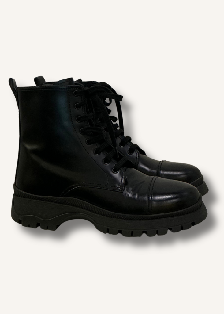 Prada Combat Boots