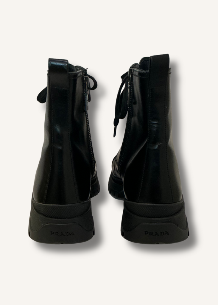 Prada Combat Boots