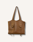 Chloe Medium Mony Whipstitch Leather Tote