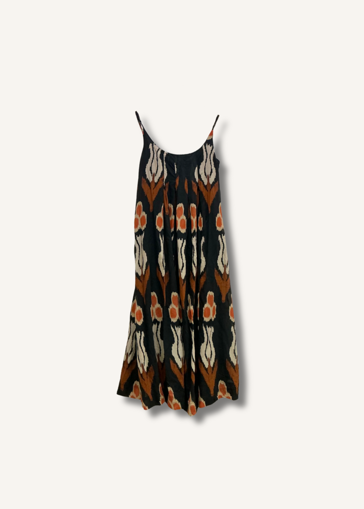Anthropologie Nikki Pleated Maxi Dress