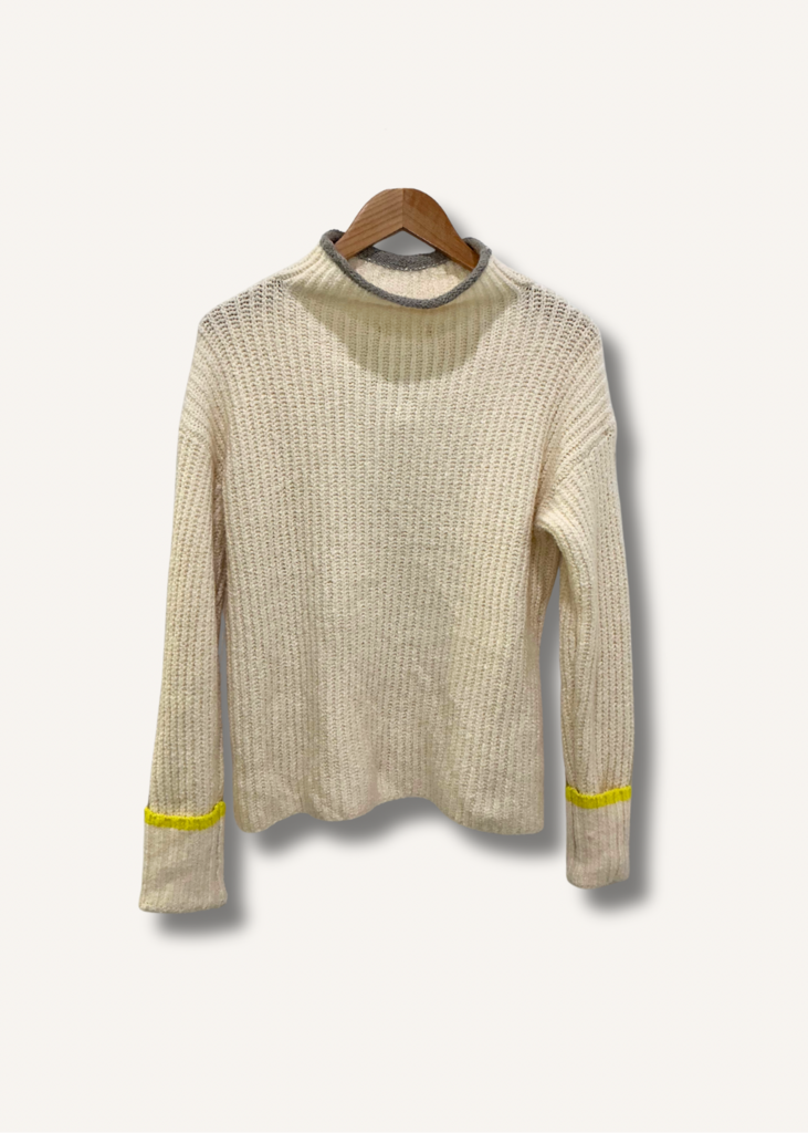 Maeve Mock Neck Sweater