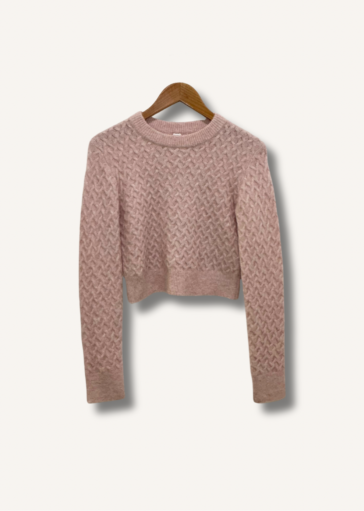 Lululemon Alpaca Wool-Blend Crosshatch Sweater