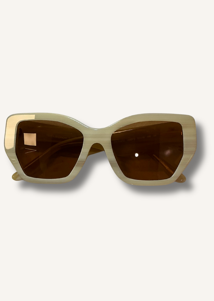 Tory Burch Kira Oversized Geometric Sunglasses