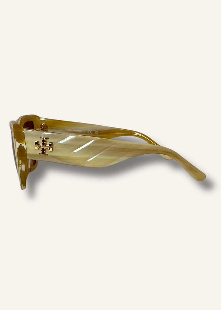 Tory Burch Kira Oversized Geometric Sunglasses
