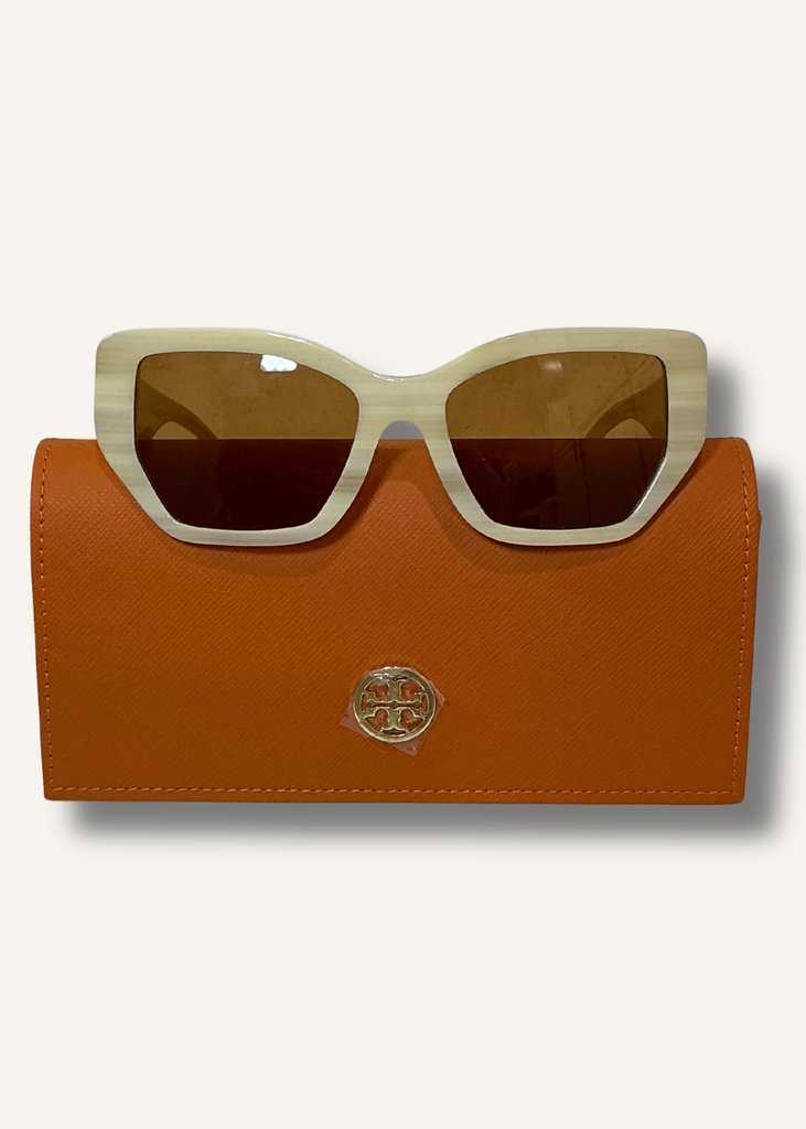 Tory Burch Kira Oversized Geometric Sunglasses