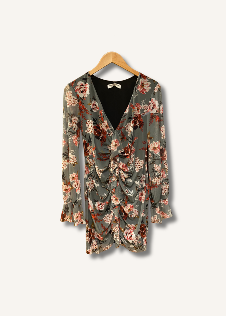 Amanda Uprichard Floral Mini Dress