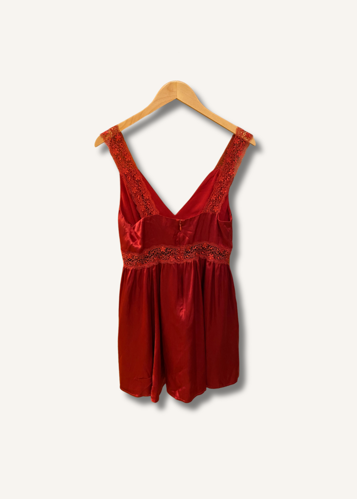Reformation Elina Silk Dress
