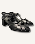 Scarosso Giulia Leather Fisherman Sandals