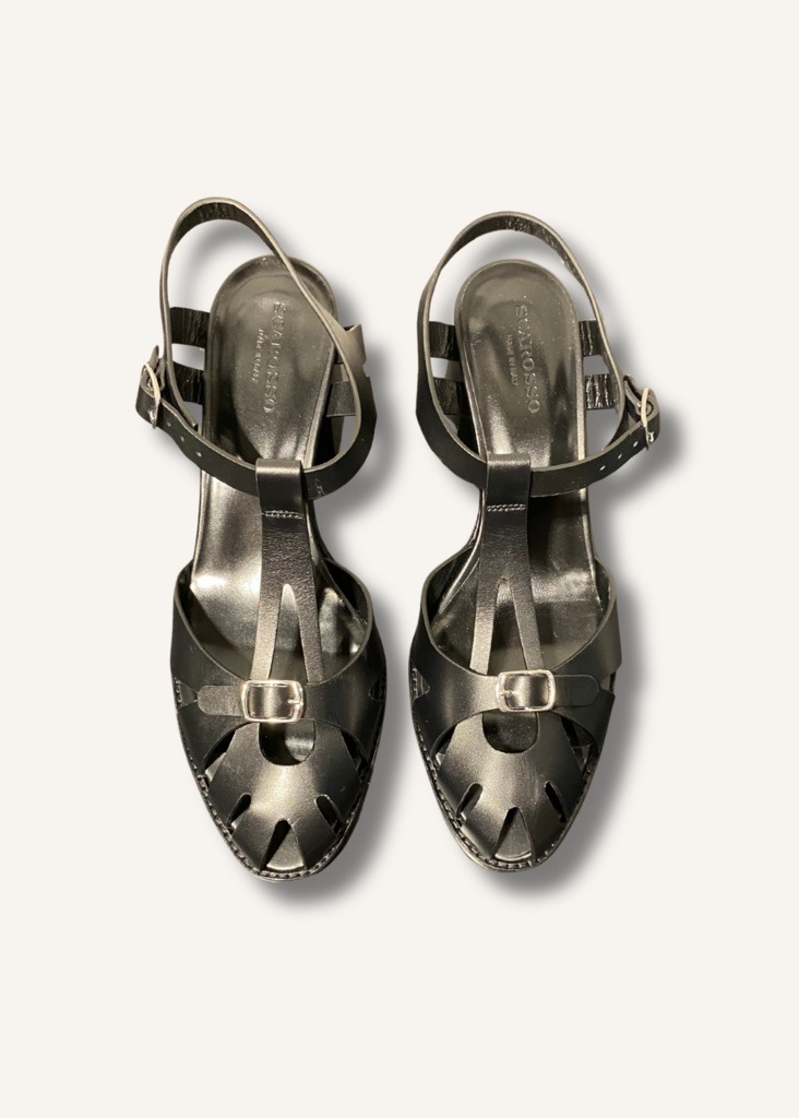 Scarosso Giulia Leather Fisherman Sandals