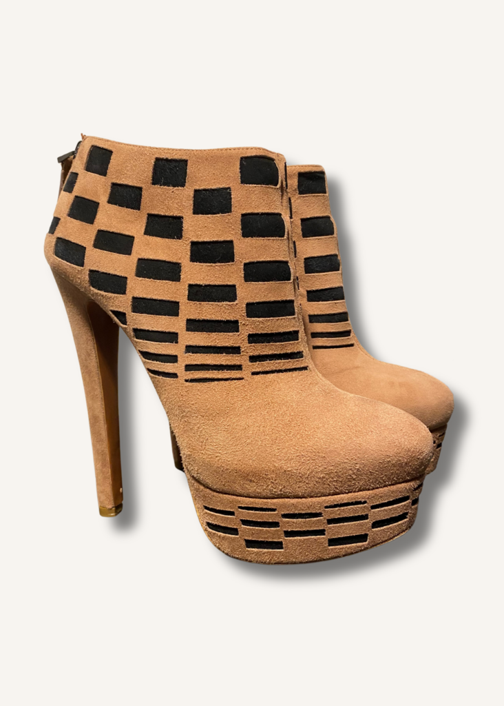 Alaia Heeled Booties
