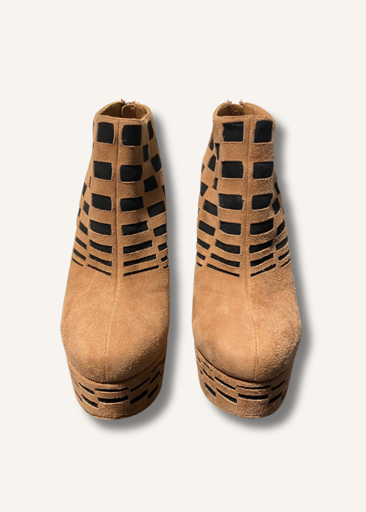 Alaia Heeled Booties
