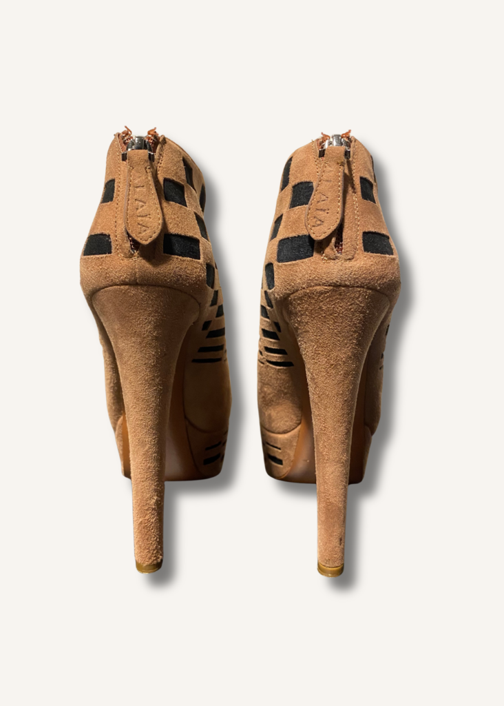 Alaia Heeled Booties