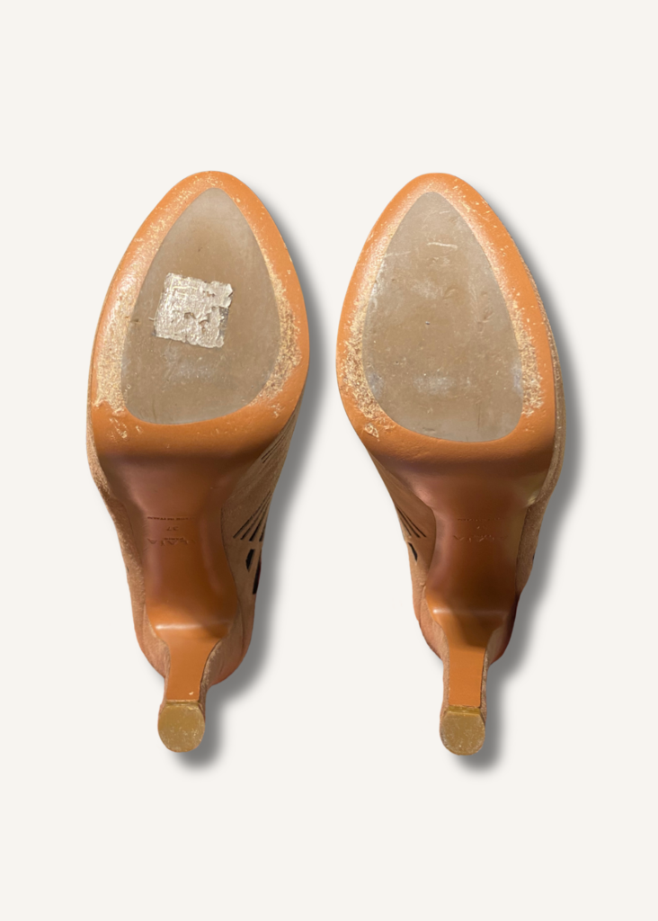 Alaia Heeled Booties